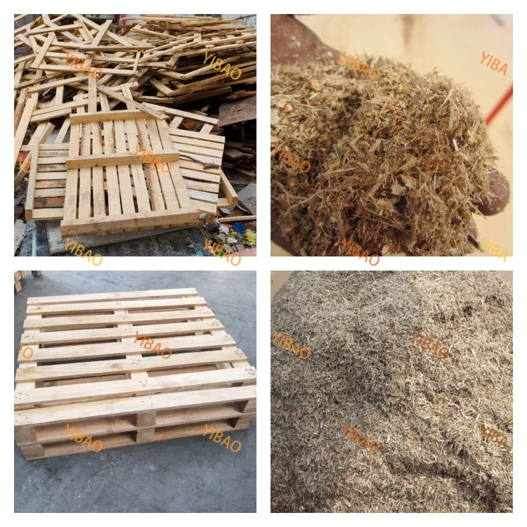 Wooden Pallet Crusher application Wooden Pallet Crusher application