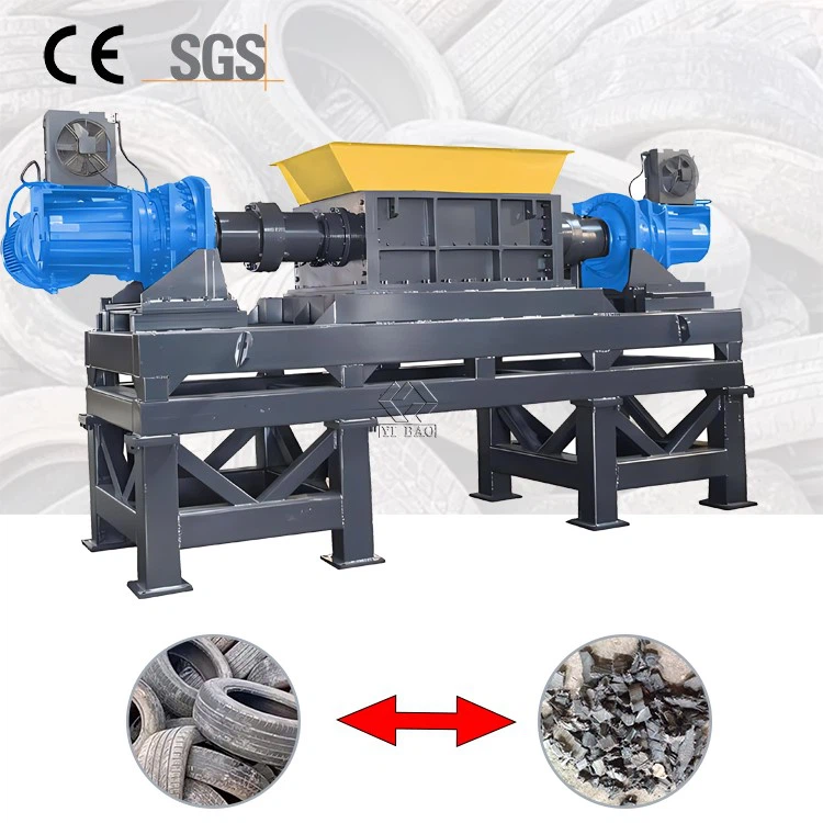 High Efficiency Tire Shredder High Efficiency Tire Shredder