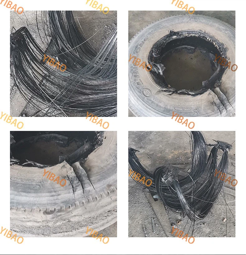 Scrap Tire Debeader Machine application Scrap Tire Debeader Machine application